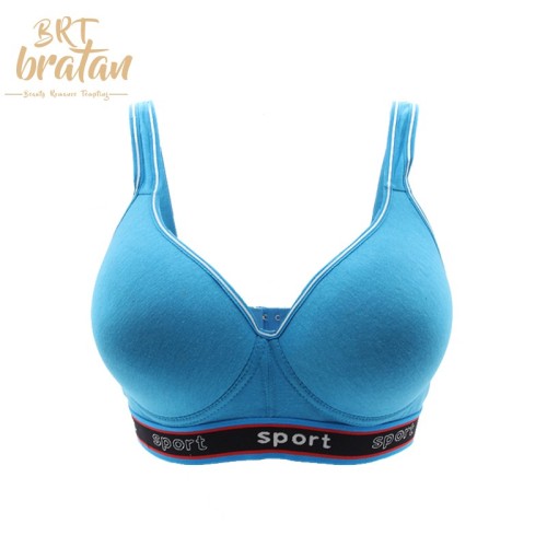 aolijia · rear three breasted high-end material breathable sports underwear thin mold cup outer wear yoga bra