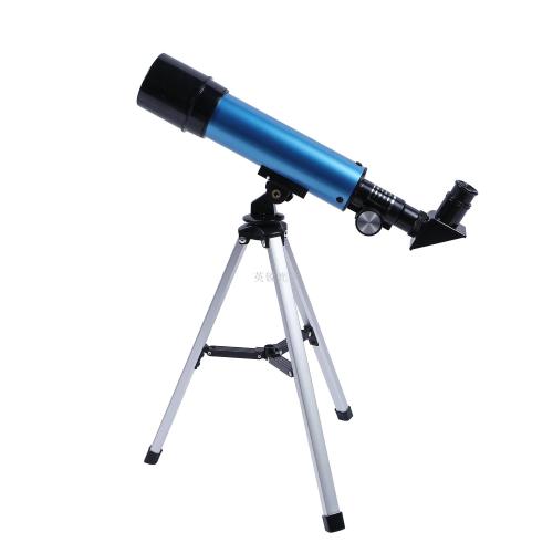 Customized 50360 Blue Astronomical Telescope HD High Power Monocular Telescope Entry Children Telescope