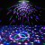 New led bluetooth music UFO stage light KTV bar ballroom acoustic control laser light crystal magic ball seven color 