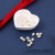 Manufacturers supply Korean bread diamond pearl pendant beads DIY accessories hair accessories wholesale