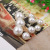 Manufacturers direct supply ABS imitation pearl DIY fashion stud chest button accessories