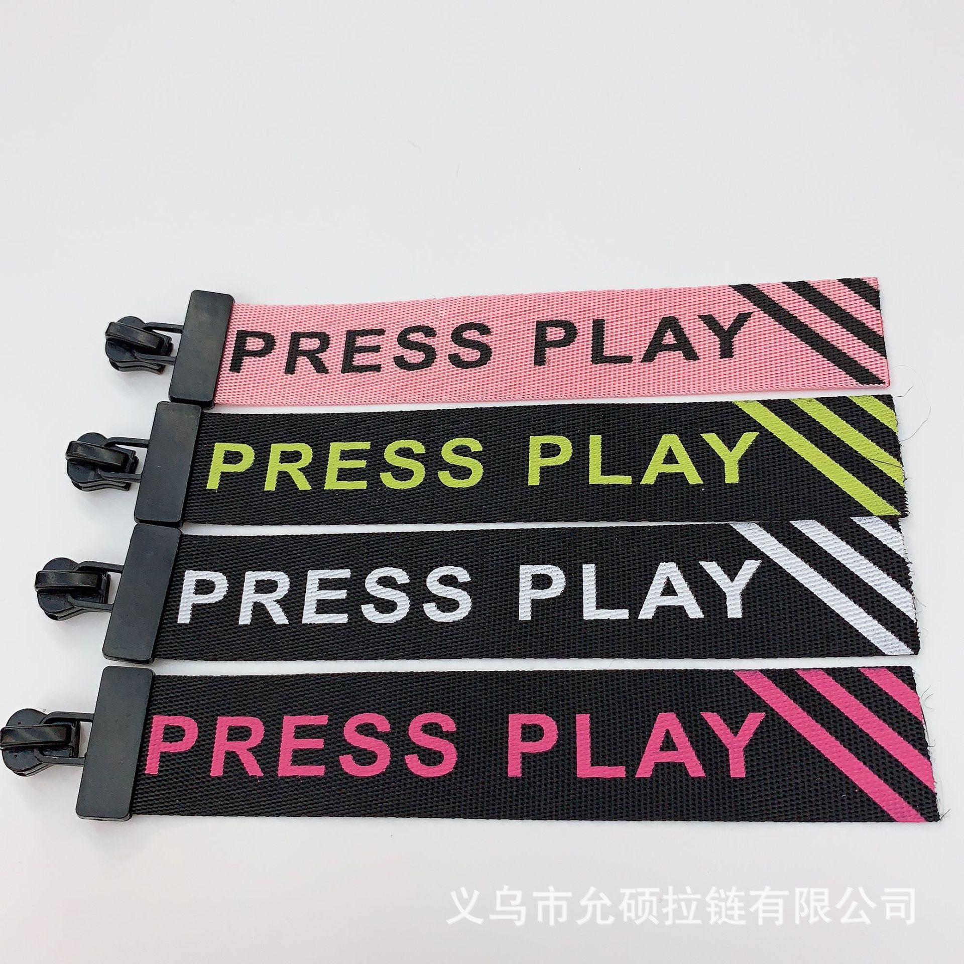 Manufacturers direct selling no. 5 resin color woven zipper head clothing shoes and boots bags and b