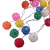 Ma ball chandelier creative personality art clothing store restaurant bar garden chandelier Internet cafe ball rattan chandelier art
