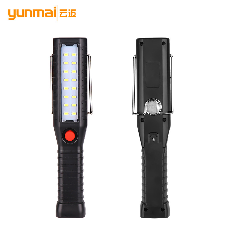 Cross-border new LED working light built-in battery USB charging with magnet hook outdoor maintenanc