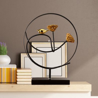 现代简约中式创意树脂酒柜摆件电视柜家居工艺品样板房软装饰品