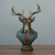 American country living room bar model room creative deer head home decoration crafts wedding gift