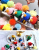 Qiu Shuo is exploding new children's Hair Accessories Eye Hair Pom-Pilling leather band hair ring hairpin
