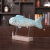 American country retro resin animal fish set living room household ornaments living room wine cabinet soft decorative craft gifts