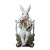 Nordic resin home decorative arts and crafts decoration, lovely rabbit display a gift of zakka garden decorative wine cabinet