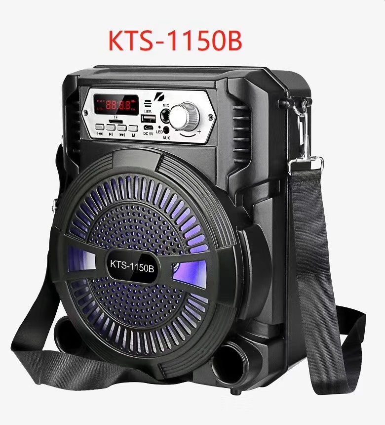 KTS1150ABC 65inch remote control and bluetooth card speaker with strap