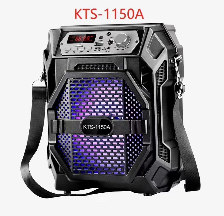 KTS1150ABC 65inch remote control and bluetooth card speaker with strap