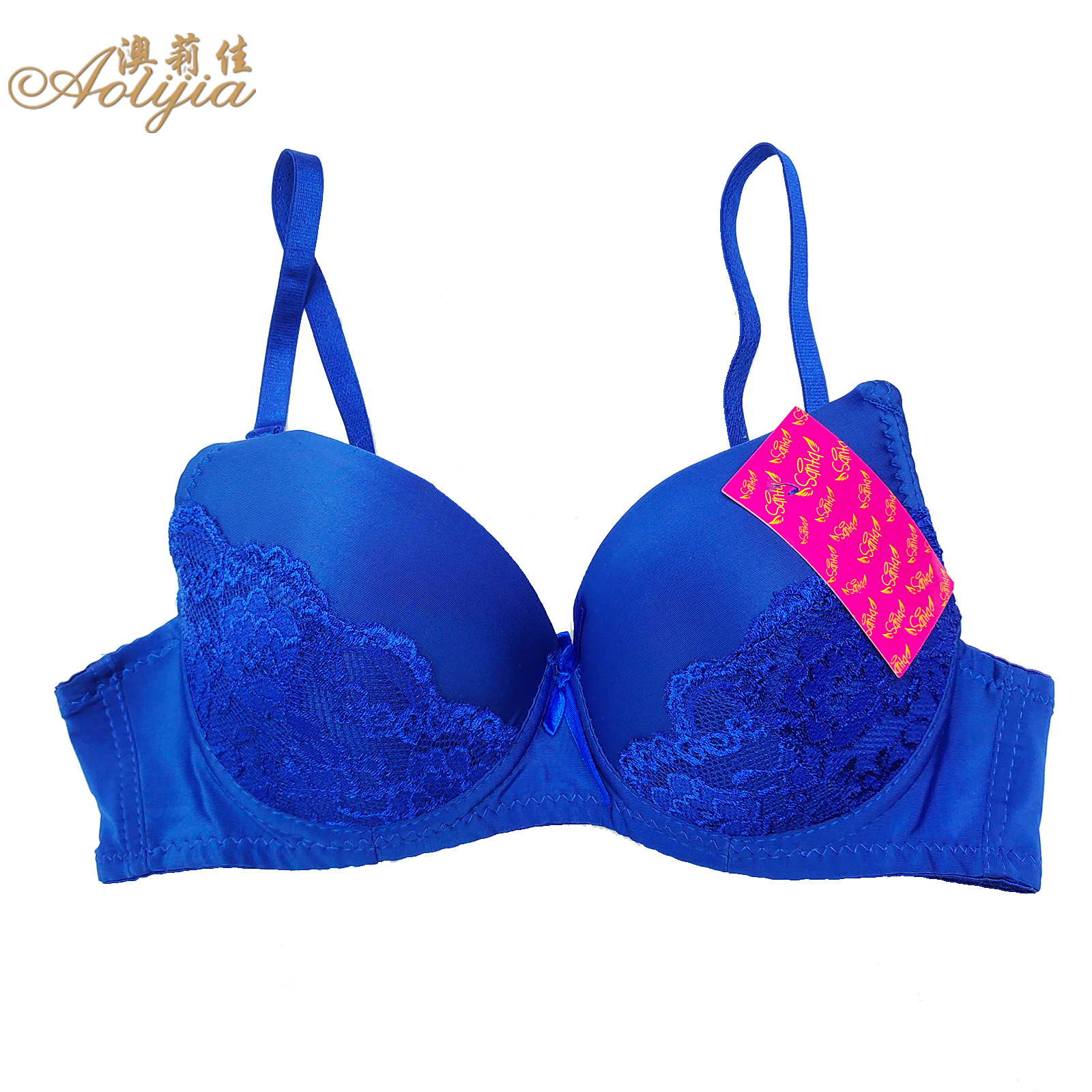 Supply Aolijia Spande Embroidered Code Bar Thin Cup B Cup C Cup D Cup Foreign Trade Bra Spot Underwear Cross Border Spot Supply