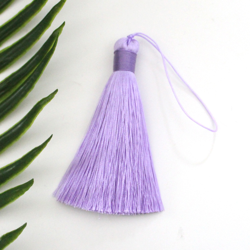 China tassel tassel decorative accessories checking DIY multi - color pendant pendant simple ice sil