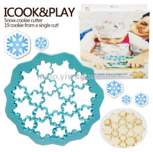 snowflake biscuit mold