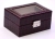 PU Leather Jewelry Box Watch Box Crocodile Pattern Jewelry Storage Box Two-Color High-End Jewelry Box Storage Box 3-Bit