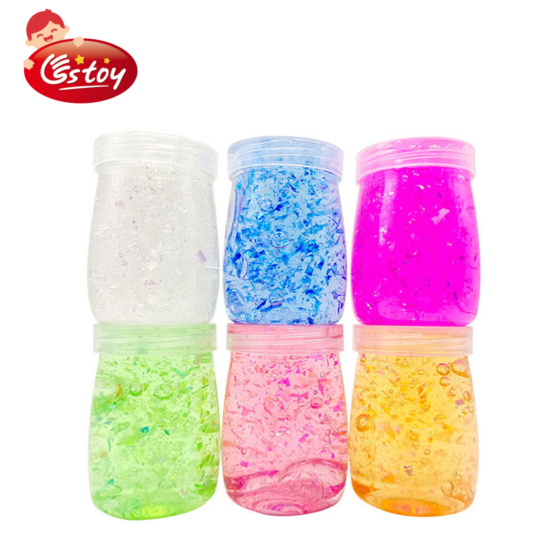 瓶装水晶泥 彩色瓶装水晶泥 彩色dty水晶泥 彩色史莱姆水晶泥