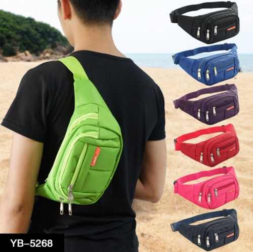 Outdoor Mountaineering Shoulder Messenger Bag leisure Bag Waterproof Business Cashier Bag Sports Running Waist Bag