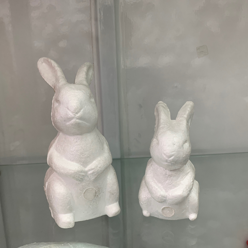 Supply Creative foam rabbit model DIY finished foam rabbit mold