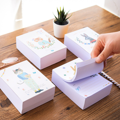 Tear-off Note Small Notebook for One Day， Convenient Thickened Sticky Notes Multi-Functional Memo Post-It Notes