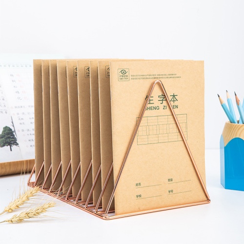 Deli D2222 Riding Nails Class Book elementary School Students Classroom Portable Calligraphy Practice Book Tian Character Grid Thickening 