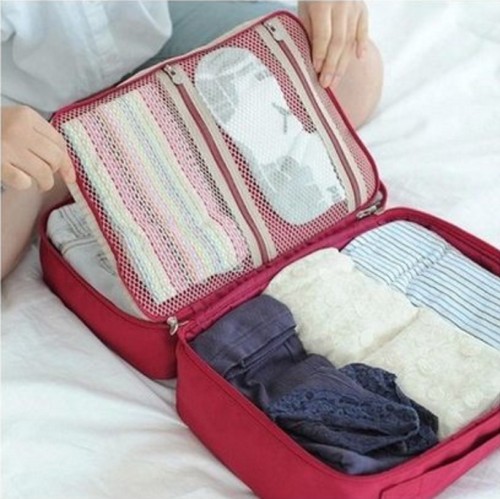 luggage trolley bag multi-function portable travel storage bag luggage clothing organizing bag l number