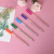 Factory direct selling simple insert rod stripe ballpoint pen light portable slippery oil ballpoint pen wholesale