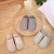 Leisure home couple moon spring winter indoor floor and autumn home men and women non-slip soft cotton and hemp