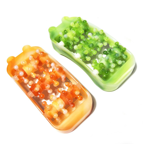 Factory Direct Sale Foot Sole Two-Color Small Foot Massager Mini Foot Massage Roller
