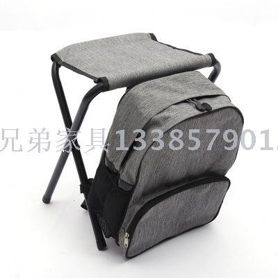 New Outdoor Folding Chair Portable Backpack Chair Detachable Leisure Furniture Ice Pack Folding Stool Chair