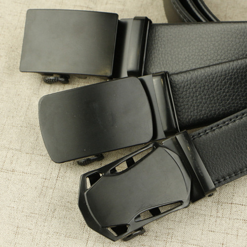 network sports car flat alloy automatic buckle belt wear-resistant men‘s belt gift belt customizable entou