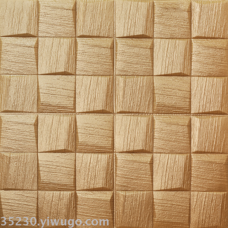 3D stereo wall paste bread fast 70cm*70cm6mm soft package se...