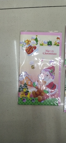 Christmas Crystal Greeting Card Environmental Protection Box Cosmetic Box