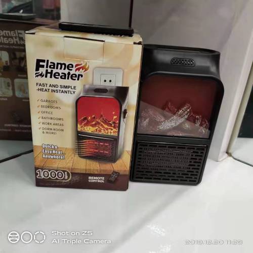 Office Flame Hand Warmer Foot Warmer Remote Control Heater