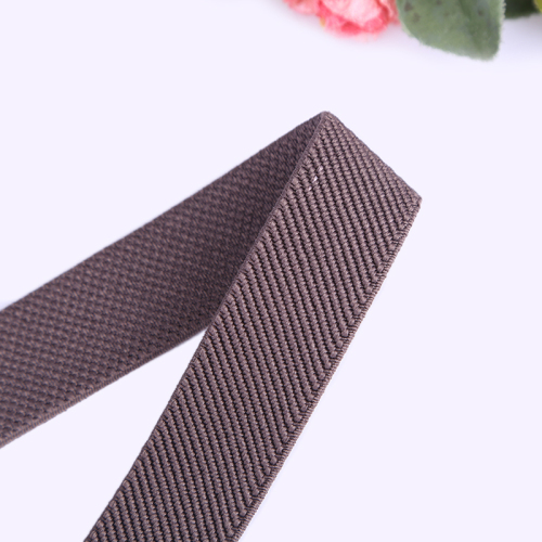 Factory Direct High Elastic Polyester Knitted Twill Elastic Belt Ribbon Clothing Shoes and Hats Accessories Backpack Belt