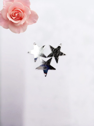 7mm Five-Pointed Star Iron Sheet DIY Clothing Accessories Five-Pointed Piece Ornament accessories 