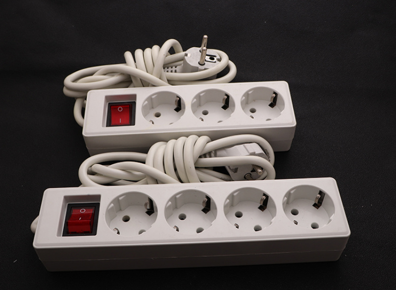 欧式三位插座排插波兰罗马利亚哈萨克斯坦爱沙尼亚拖线板_鹏辉电子