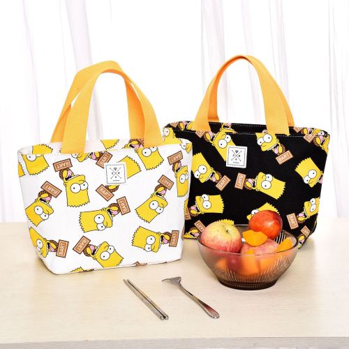 Cartoon Creative Thickened Lunch Bag Insulation Bag with Rice Bag Hand Bag Waterproof Insulation Bag Handbag Lunch Box 