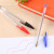 Manufacturers direct writing smooth ballpoint pen bullet transparent plastic environmental friendly simple pen