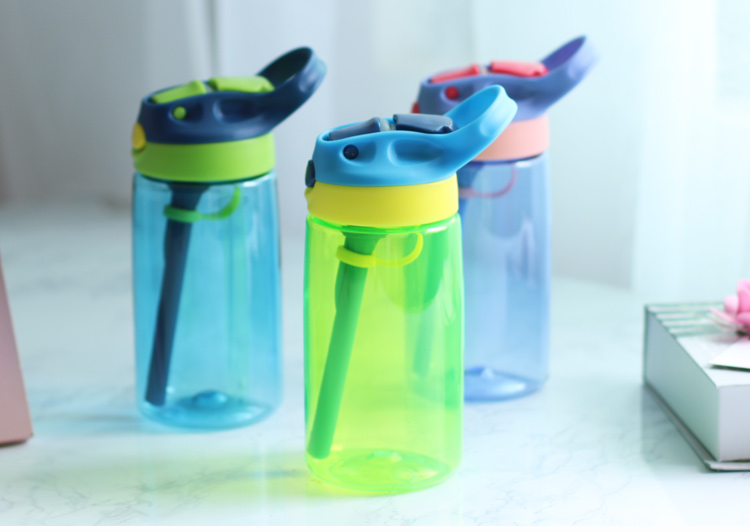 Straw cup children 's thermal insulation kettle anti - losin...