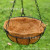 Hanging basket of coconut palm and tie yi flowerpot of green luo Hanging basin insert false flower wall Hanging flower basket dry flower flower hair Hanging