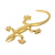 08 car-mounted pure gold true heart gecko car sticker high-quality stereo metal gecko car sticker thickening and aggravation
