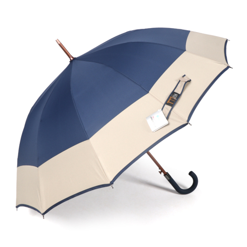 [3512] Factory Direct Sales Aluminum Alloy Fiber Wind Shielding Umbrella Umbrella Automatic Long Handle Umbrella Sunny Umbrella