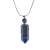 Hexagonal Point Natural Stone Bottle Pendant Necklace For Essential Oil 