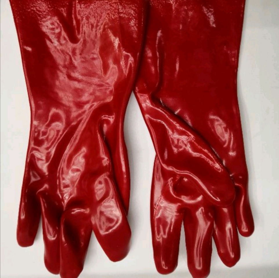 Manufacturer direct PVC particle antiskid gloves, winter fluorescent gloves, towel gloves soaked in