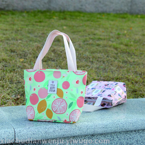 Cartoon Creative Thickening Lunch Bag Insulated Bag Lunch Bag Hand Bag Sub Waterproof Heat Insulation Bag Handbag Lunch Box