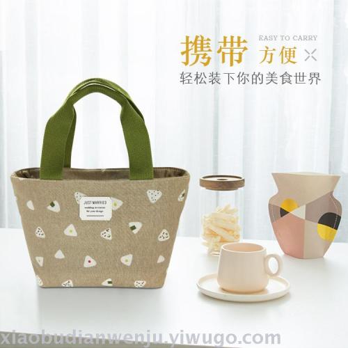 cartoon creative thickening lunch bag insulation bag with rice bag hand bag waterproof insulation bag handbag lunch box