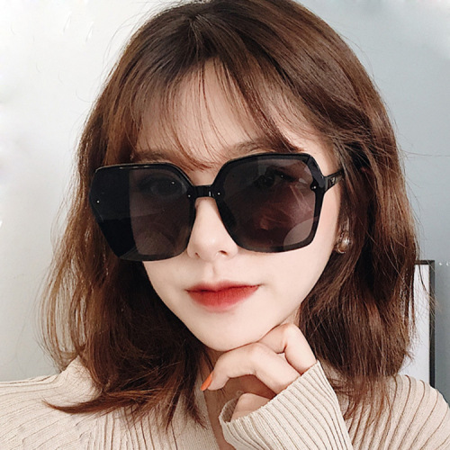 european and american new fashion sunglasses korean style retro sunglasses trendy decorative large frame chic glasses 5223