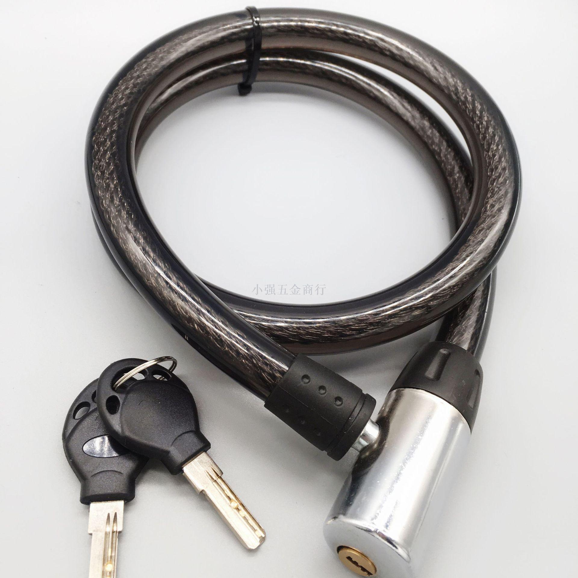 Motorcycle bike electric bike wire lock