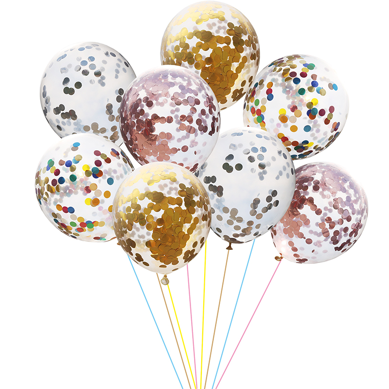 Supply Manufacturers direct glitter balloon custom color magic balloon 12