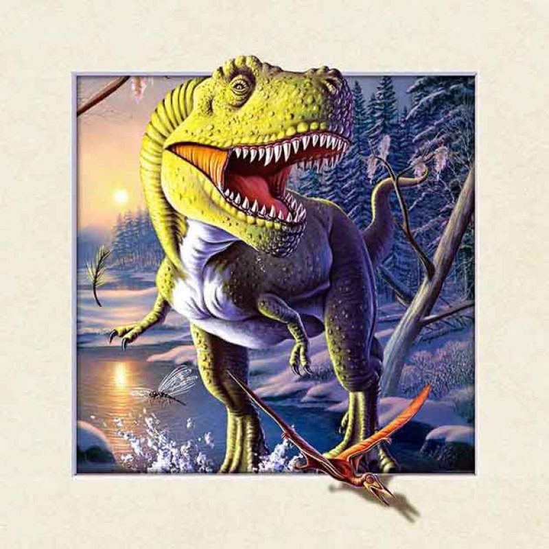 高清动感三维立体画装饰画魔幻水晶5d立体画厂家直销价